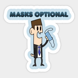 Masks Optional Sticker